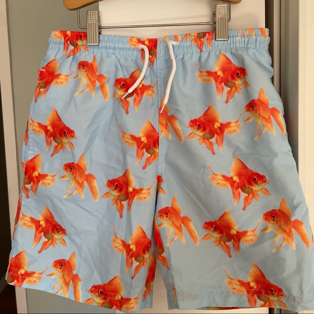 Stella Cove Goldfish boy Trunks, size 8-10